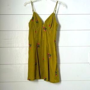 Urban Outfitters Dress Velvet and Floral